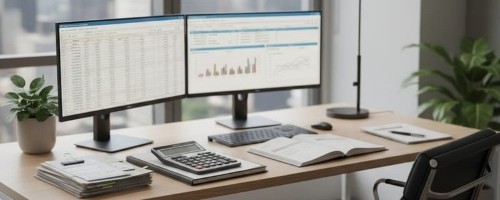 Professional Accounting Workspace